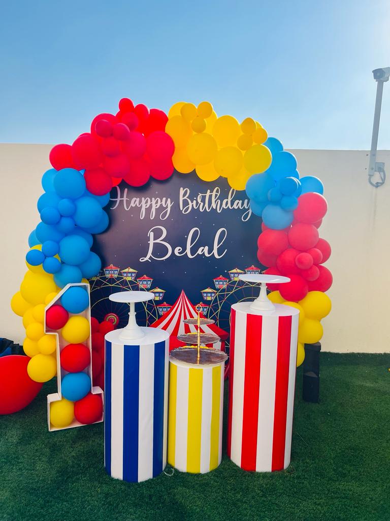 Carnival Theme Birthday Decor