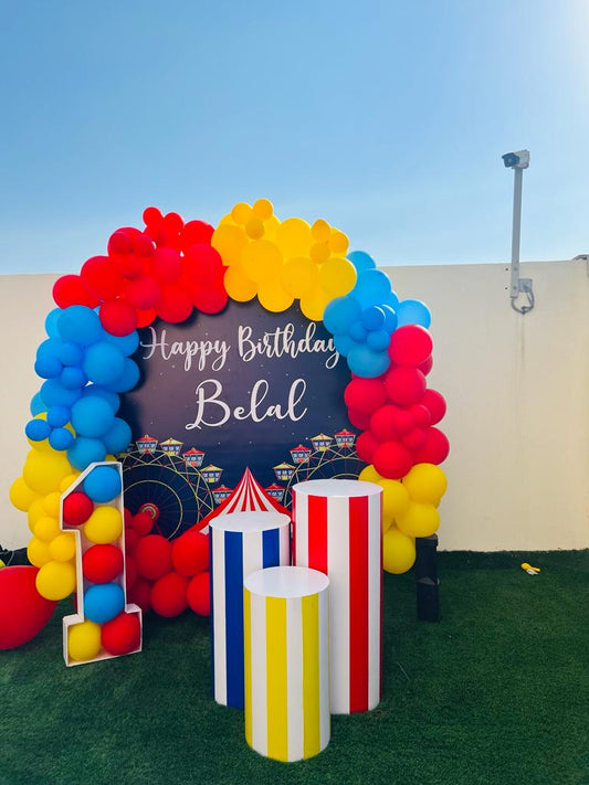 Carnival Theme Birthday Decor