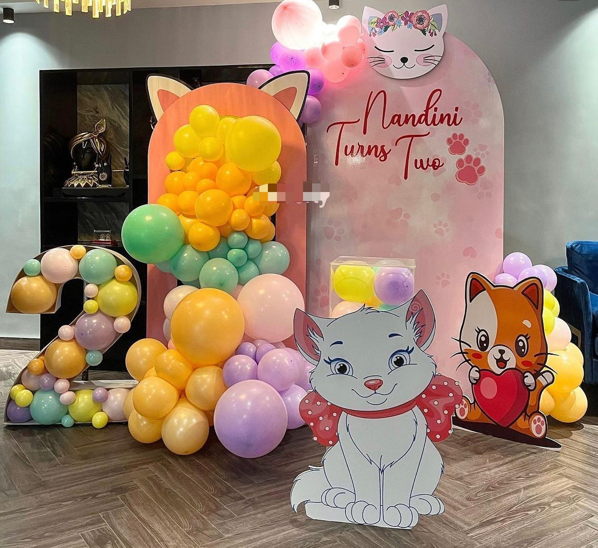 Cats Theme Birthday Decor 2