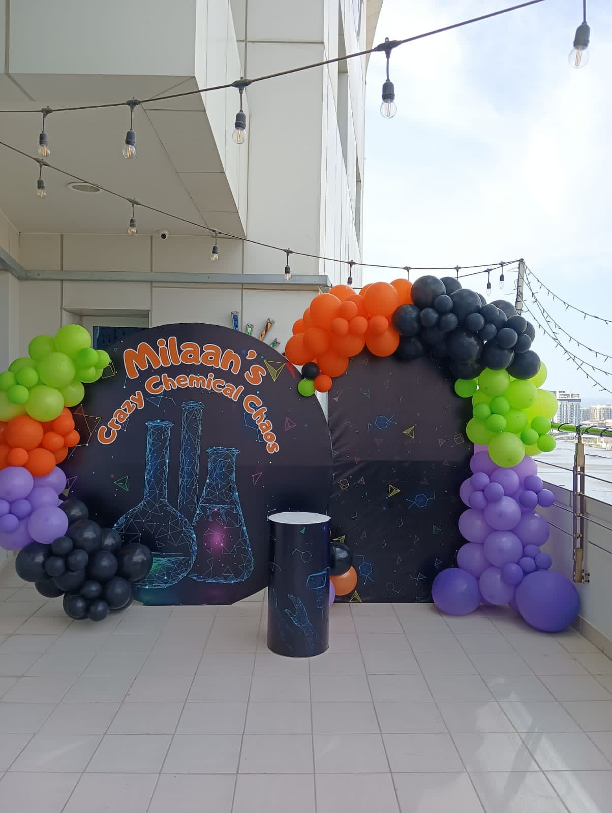 Chemical Theme Decor