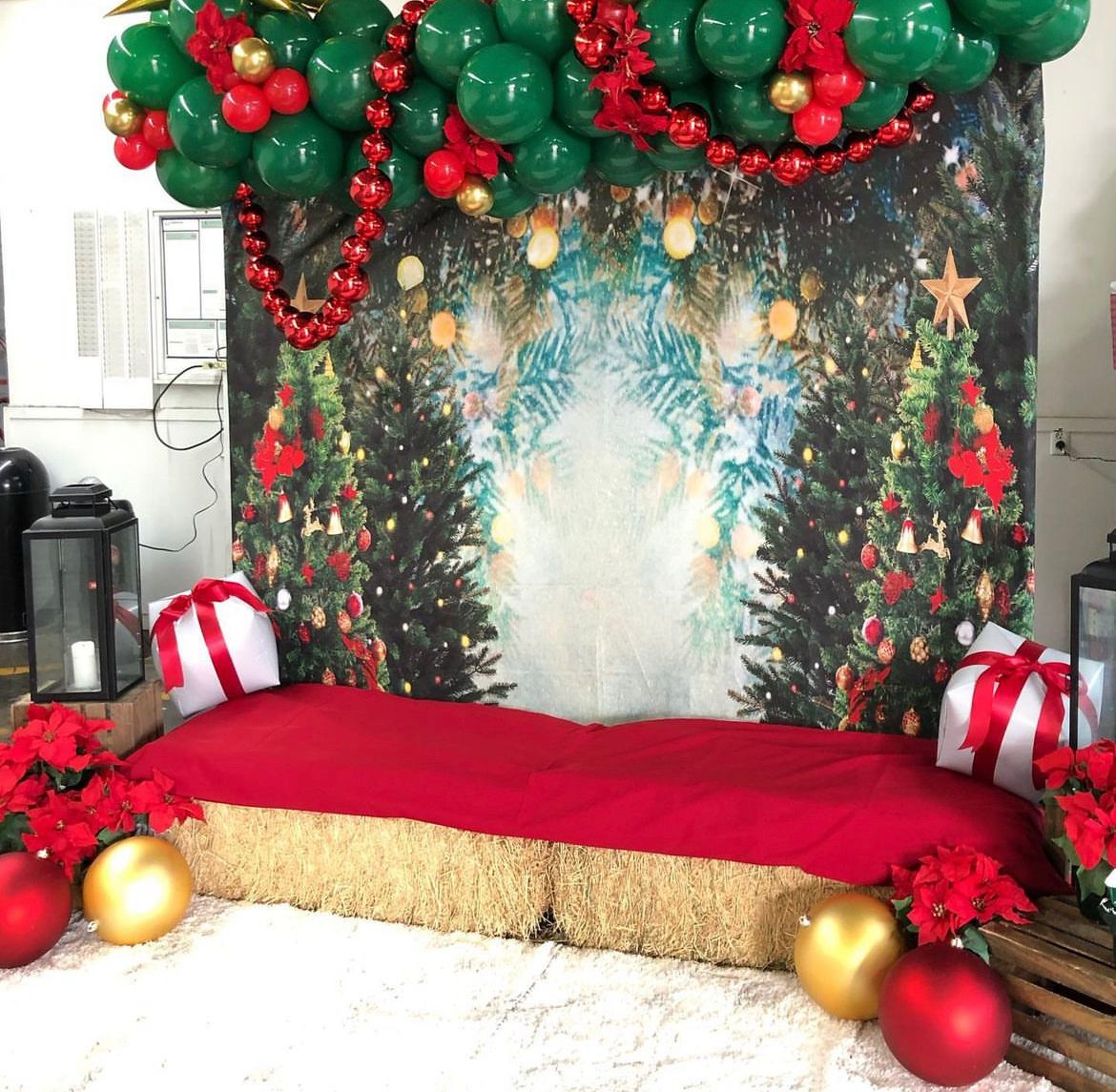 Christmas Tree Print Wall Decor