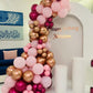 Chrome Birthday Decor