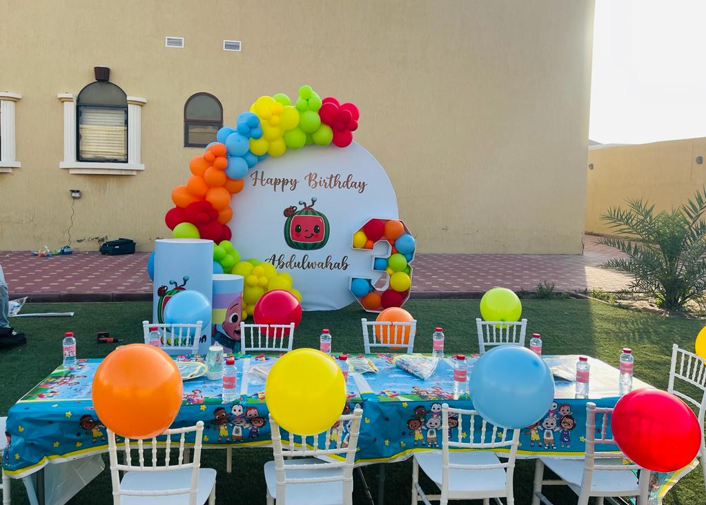 Cocomelon Theme Birthday Decor 7