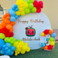 Cocomelon Theme Birthday Decor 7