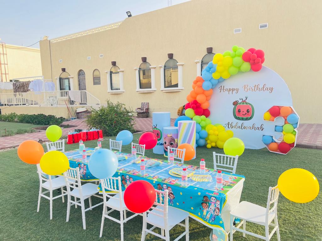 Cocomelon Theme Birthday Decor 7
