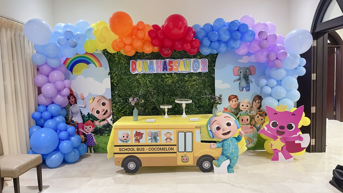 Cocomelon Theme Duaa Decor