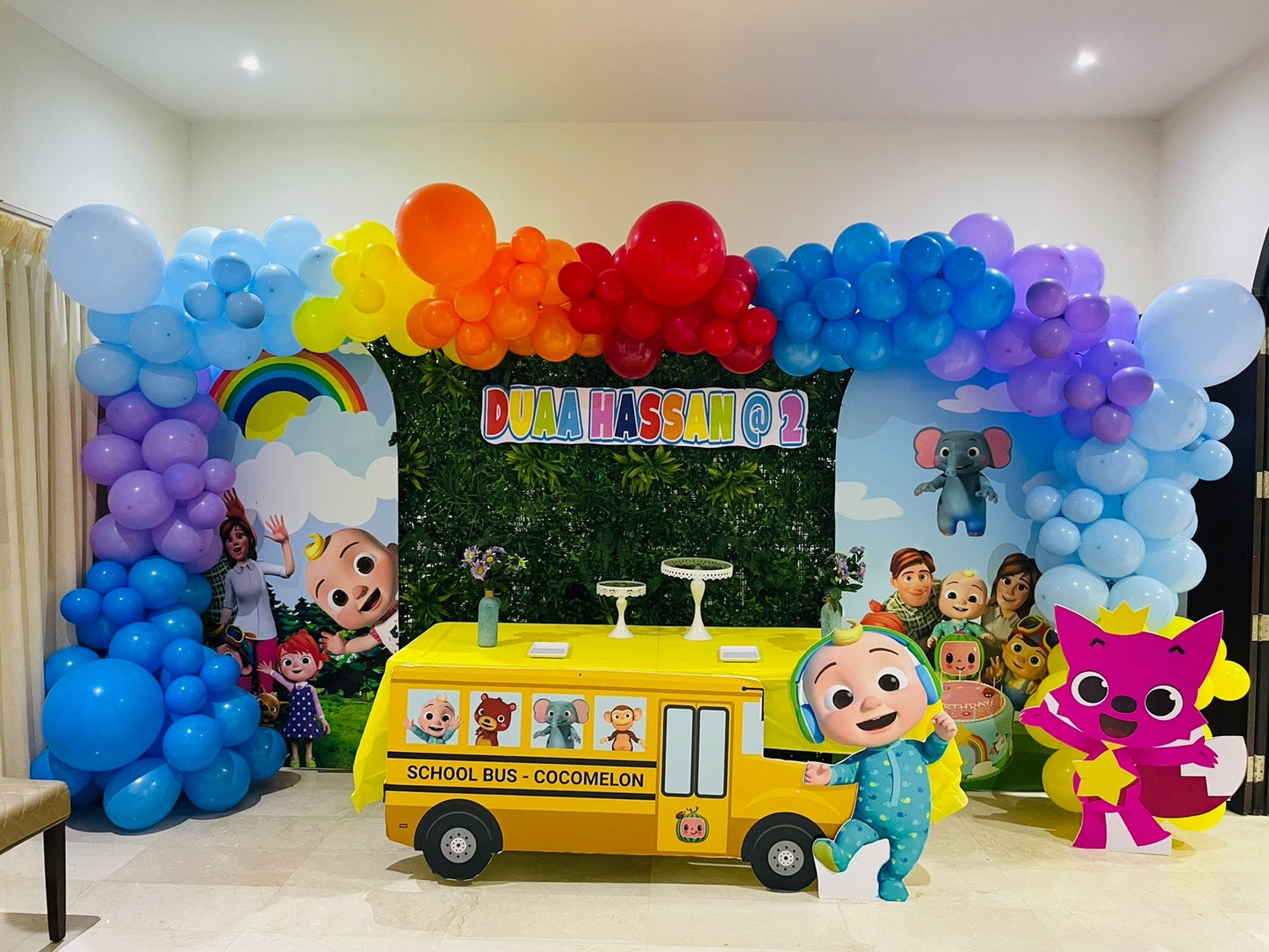 Cocomelon Theme Duaa Decor