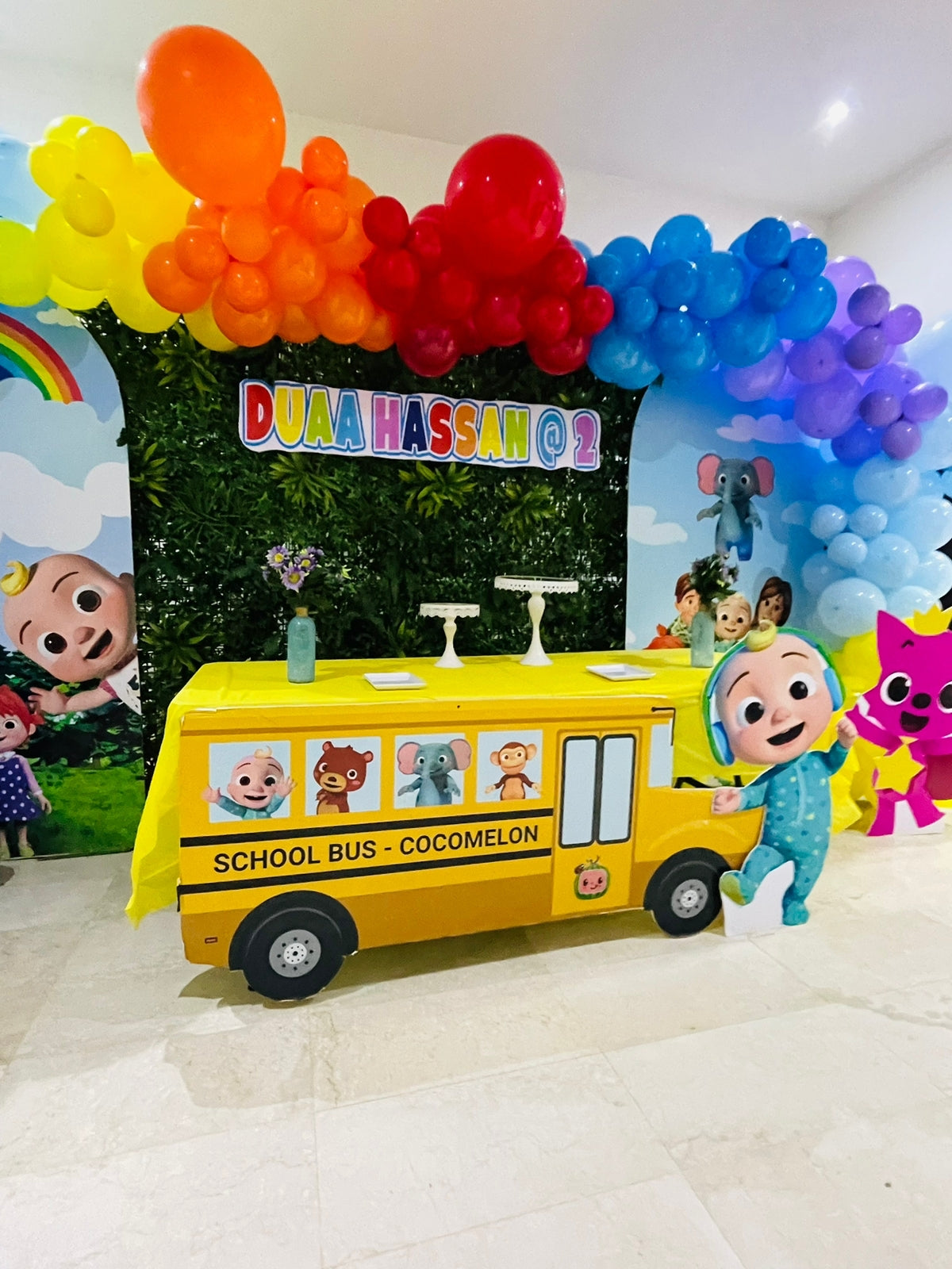 Cocomelon Theme Duaa Decor
