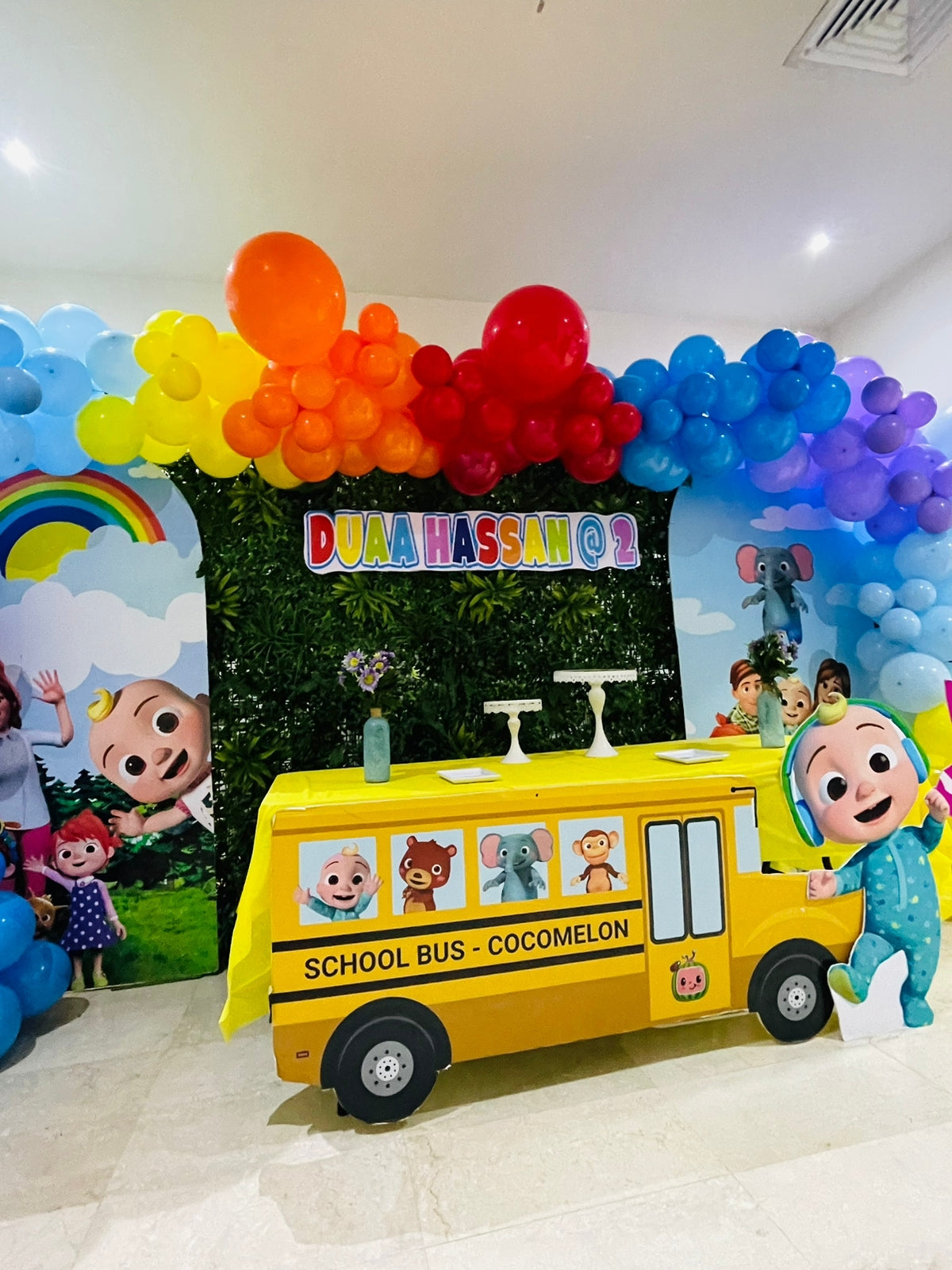 Cocomelon Theme Duaa Decor