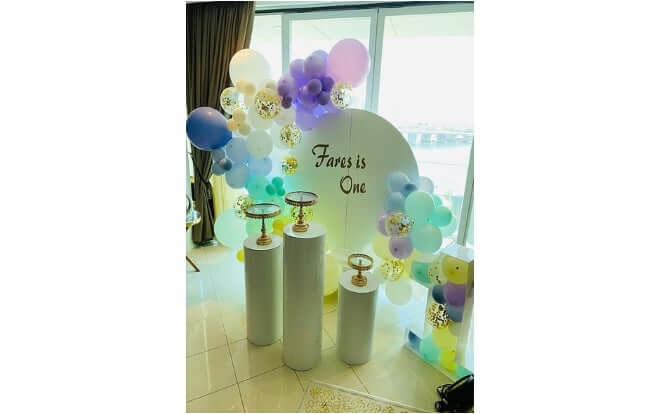 1st Birthday Backdrop Decor