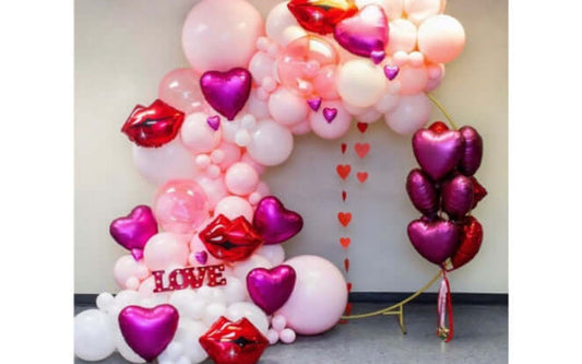 Round Ring Balloon Garland Decor