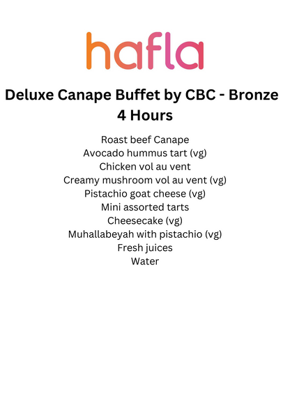Deluxe Canape Buffet by CBC