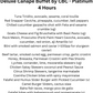 Deluxe Canape Buffet by CBC
