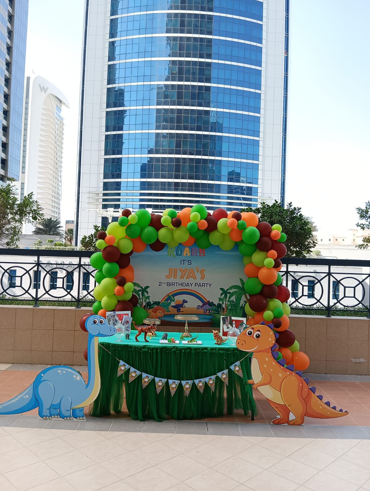 Dinosaur Theme Birthday Decor 1