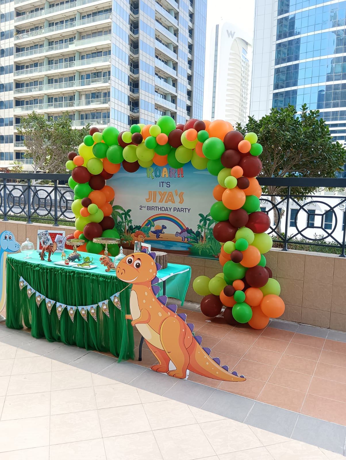 Dinosaur Theme Birthday Decor 1