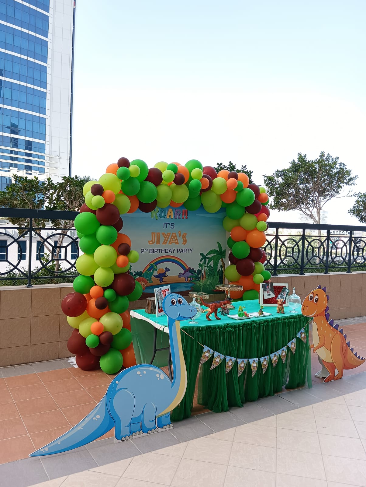 Dinosaur Theme Birthday Decor 1