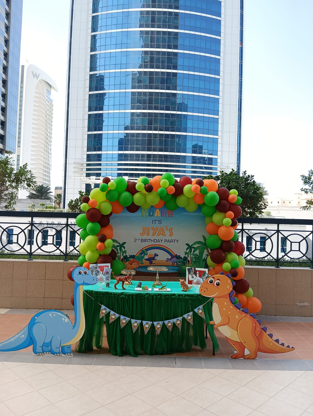 Dinosaur Theme Birthday Decor 1