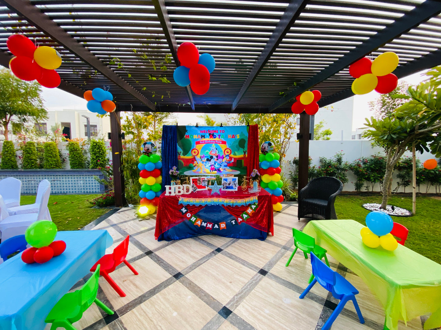 Disney Mickey Mouse Villa Decoration