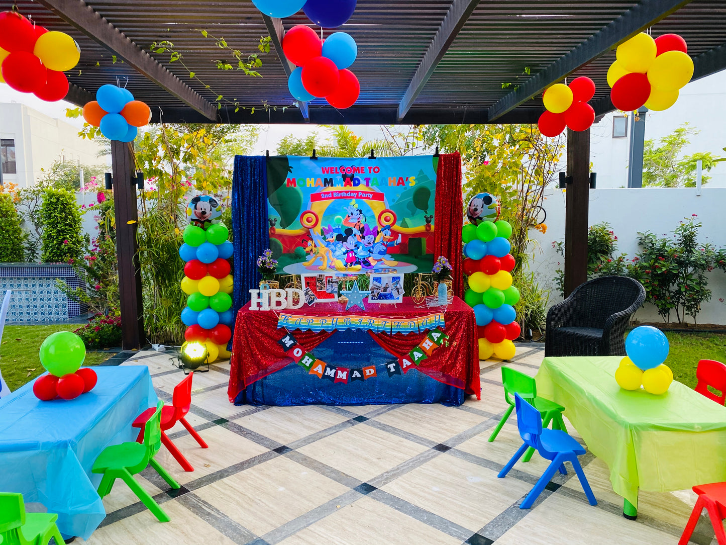 Disney Mickey Mouse Villa Decoration