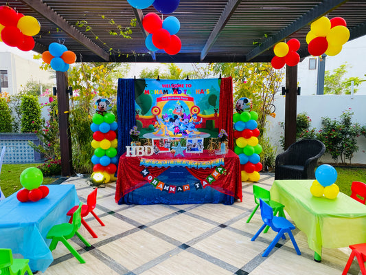 Disney Mickey Mouse Villa Decoration
