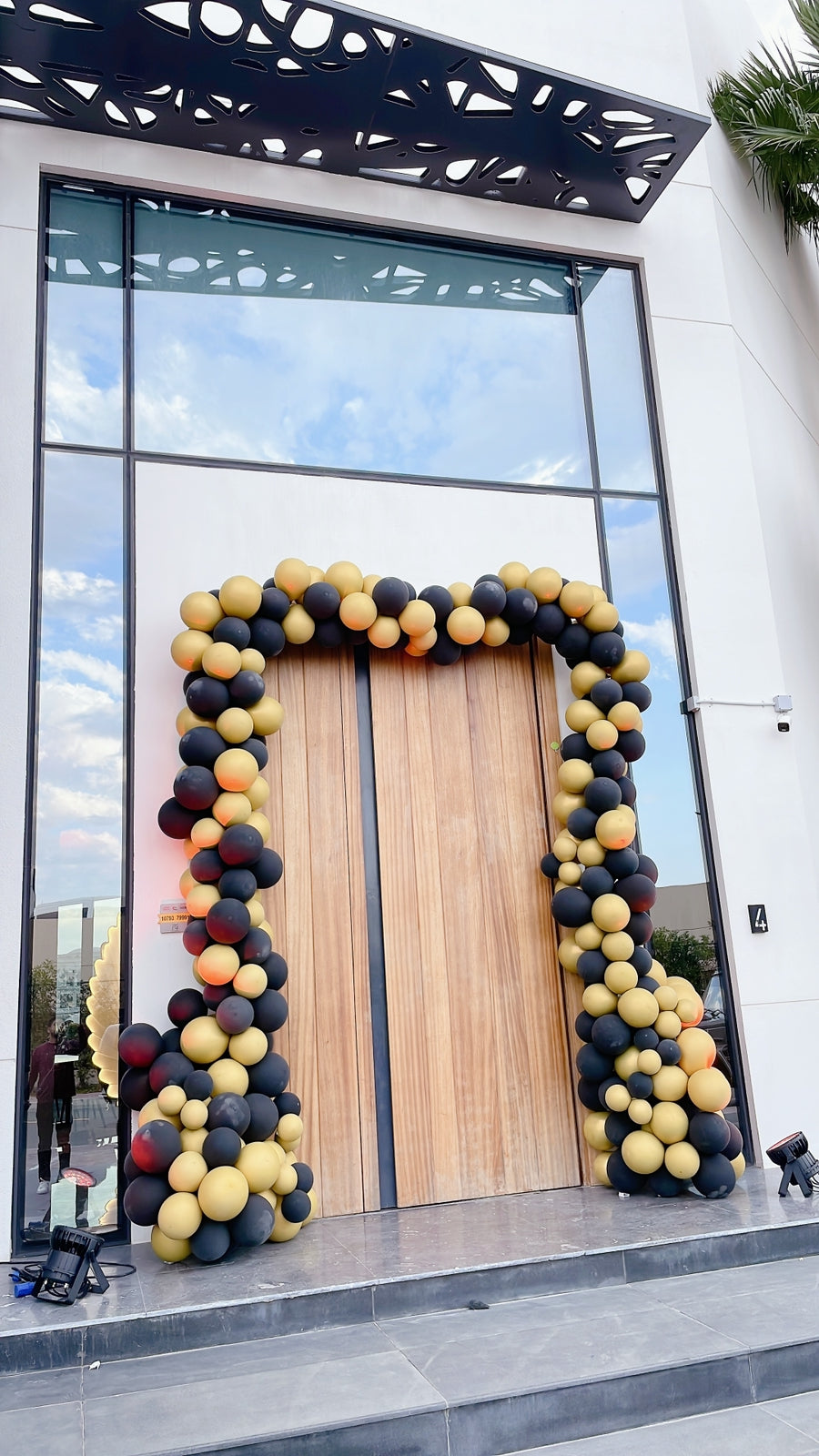 Entrance Balloon Arch Decor
