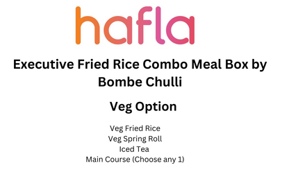 Executive Fried Rice Combo Meal Box by Bombe Chulli