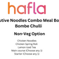 Executive Noodles Combo Meal Box by Bombe Chulli