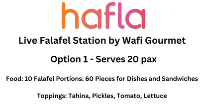 Live Falafel Station by Wafi Gourmet