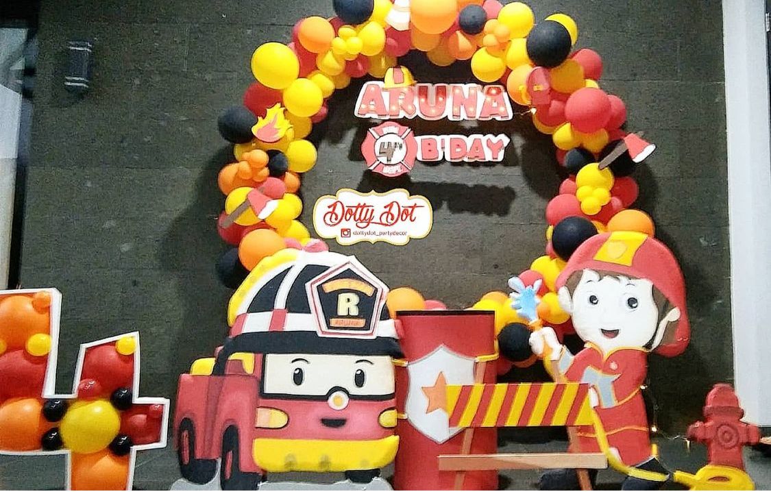 Fire Fighter Theme Decor 3