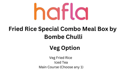 Fried Rice Special Combo Meal Box by Bombe Chulli