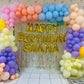 Fringe & Balloon Birthday Decor