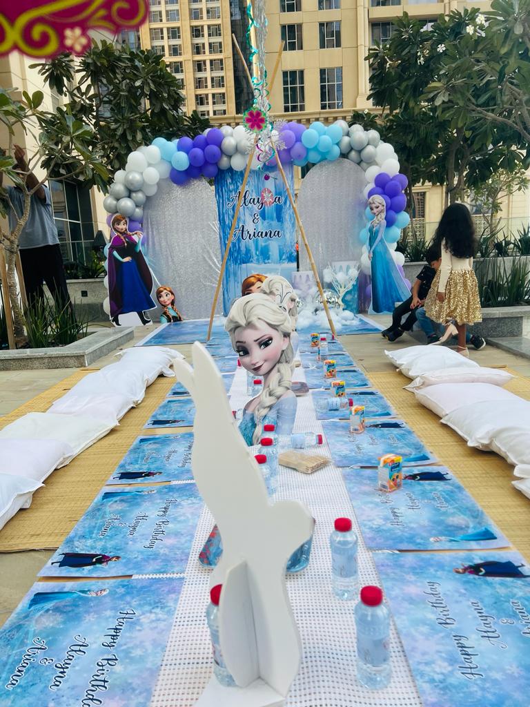Frozen Theme Birthday Decor