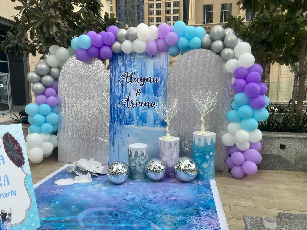 Frozen Theme Birthday Decor