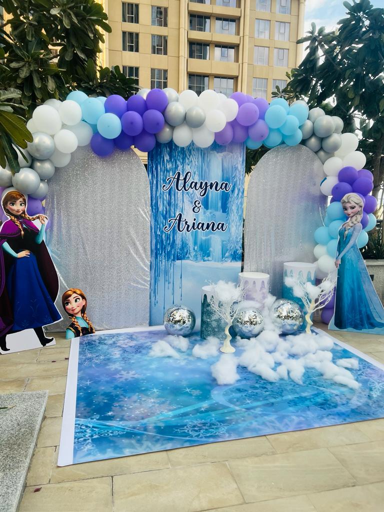 Frozen Theme Birthday Decor
