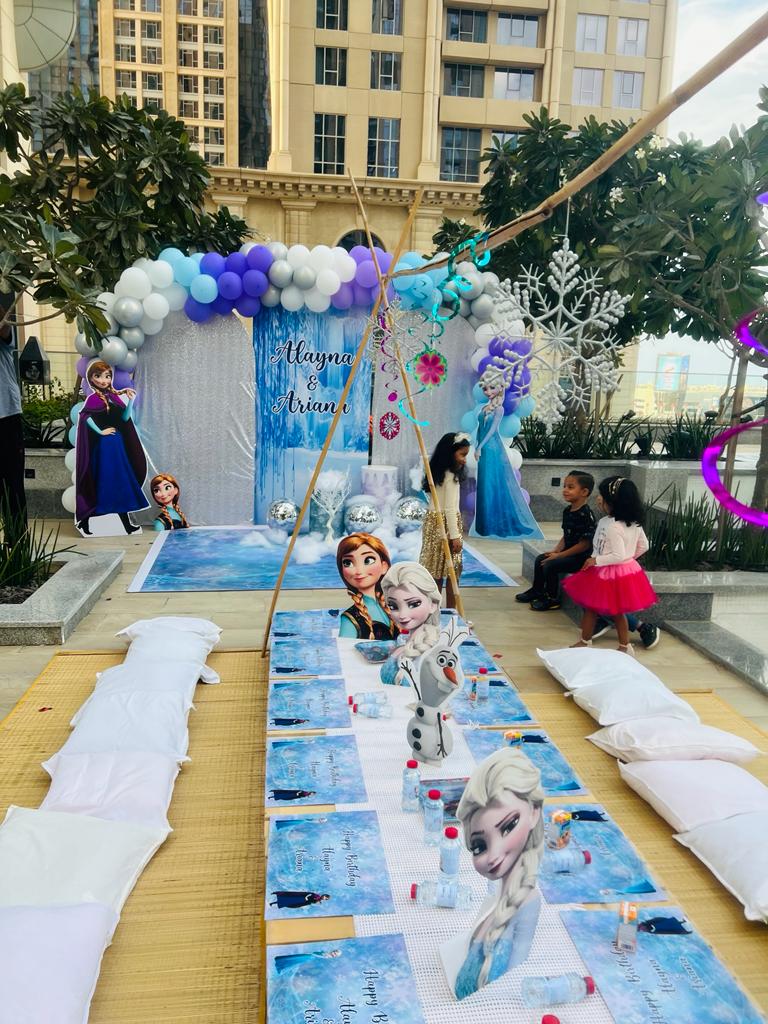 Frozen Theme Birthday Decor
