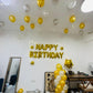 Gold Birthday Decor