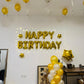 Gold Birthday Decor