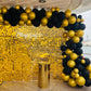 Gold Wall Birthday Decor