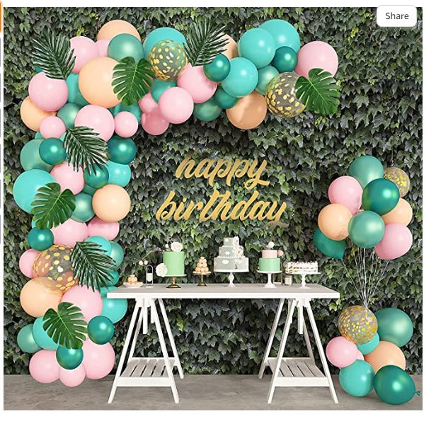 Green Birthday Decor