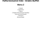 Hafla Exclusive Indo - Arabic Buffet
