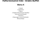 Hafla Exclusive Indo - Arabic Buffet