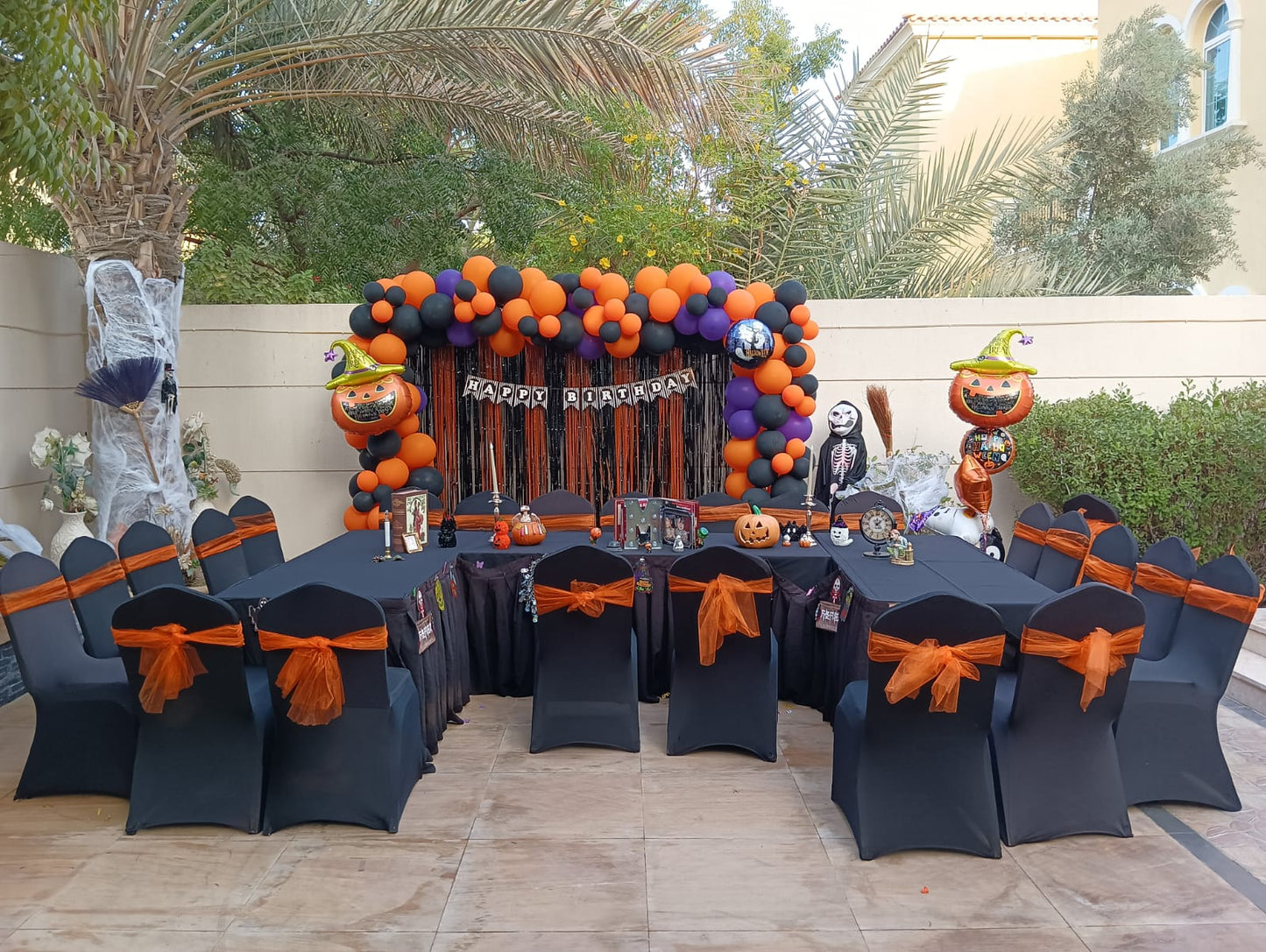 Halloween Birthday Party Decor