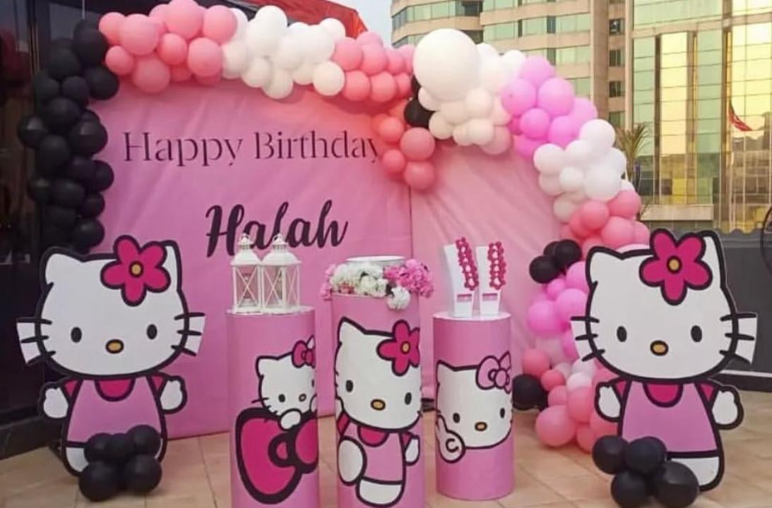 Hello Kitty Birthday Decor 9