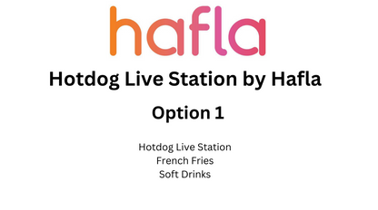 Hafla Exclusive Hotdog Live Station