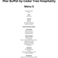 Iftar Buffet by Cedar Tree Hospitality