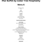 Iftar Buffet by Cedar Tree Hospitality