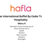 Iftar International Buffet By Cedar Tree Hospitality