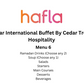 Iftar International Buffet By Cedar Tree Hospitality
