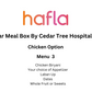 Iftar Meal Box By Cedar Tree Hospitality