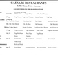 Indian Buffet by Caesars